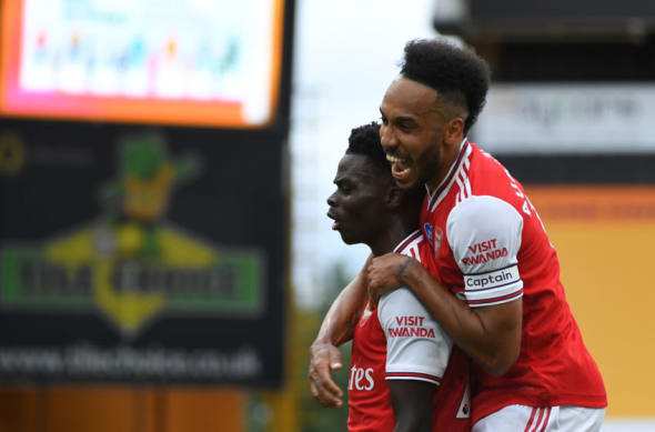 Arsenal, Bukayo Saka, Pierre-Emerick Aubameyang