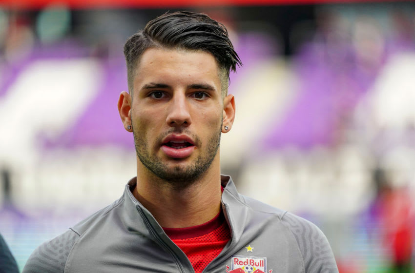 VIENNA, AUSTRIA - OCTOBER 24: Dominik Szoboszlai of Salzburg during the tipico Bundesliga match between FK Austria Wien and FC Red Bull Salzburg at Genarali Arena on October 24, 2020 in Vienna, Austria. (Photo by Markus Tobisch/SEPA.Media /Getty Images)