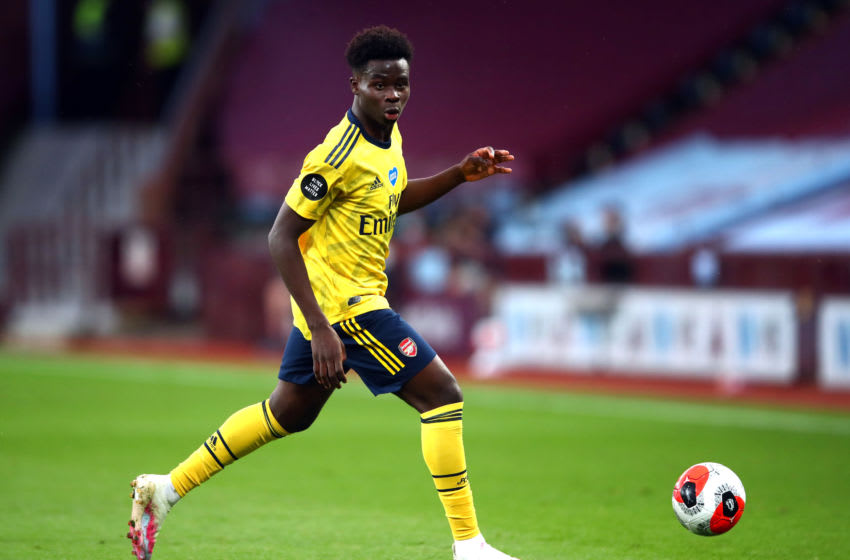 Arsenal, Bukayo Saka (Photo by Marc Atkins/Getty Images)